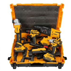 Комплкет 4в1 Гайковерт,Винтоверт,Перфоратор ,Ъглошлайф на Батерия Девалт